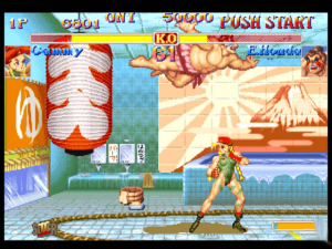 Street Fighter Anniversary Collection (USA) Game Play Snaps
